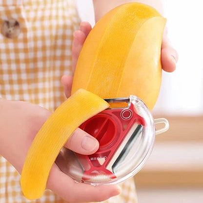 Atteeo 3-in-1 Rotating Vegetable Peeler and Julienne Shredder Tool