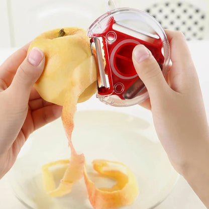 Atteeo 3-in-1 Rotating Vegetable Peeler and Julienne Shredder Tool