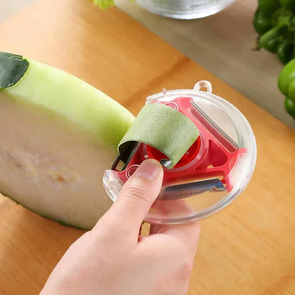 Atteeo 3-in-1 Rotating Vegetable Peeler and Julienne Shredder Tool