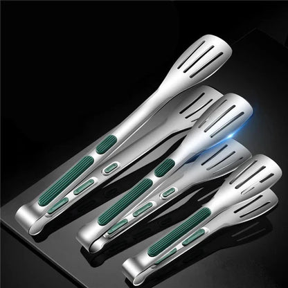 Atteeo Professional Heavy Duty Kitchen Tongs - Premium Locking Food Tongs for Cooking