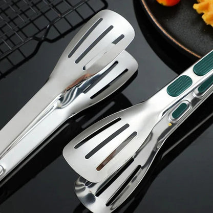 Atteeo Professional Heavy Duty Kitchen Tongs - Premium Locking Food Tongs for Cooking