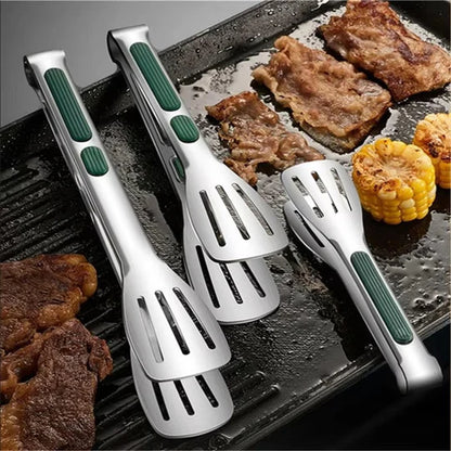 Atteeo Professional Heavy Duty Kitchen Tongs - Premium Locking Food Tongs for Cooking