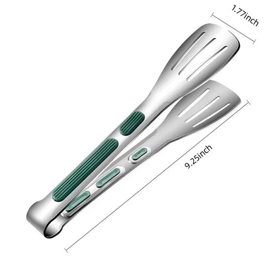 Atteeo Professional Heavy Duty Kitchen Tongs - Premium Locking Food Tongs for Cooking