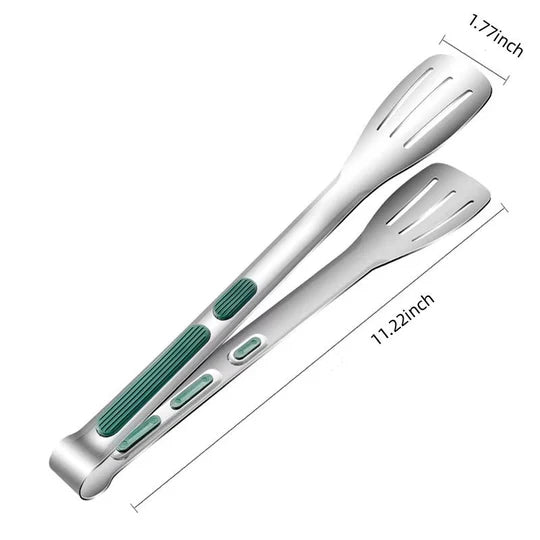 Atteeo Professional Heavy Duty Kitchen Tongs - Premium Locking Food Tongs for Cooking
